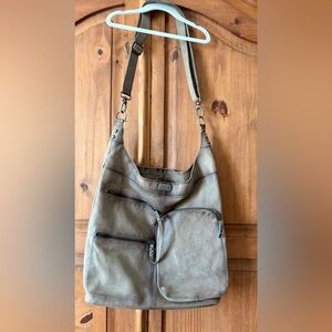 MJUS leather hobo handbag